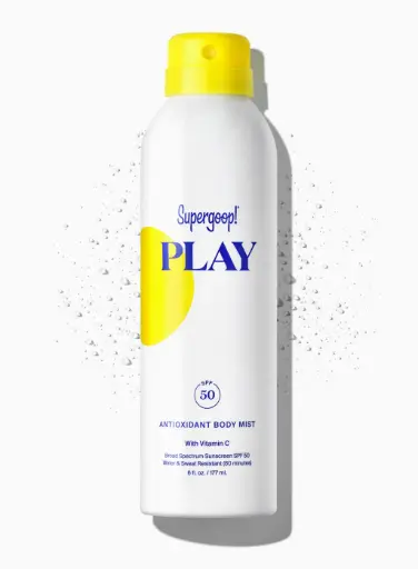 Supergoop! PLAY Antioxidant Body Mist SPF 50 with Vitamin C 